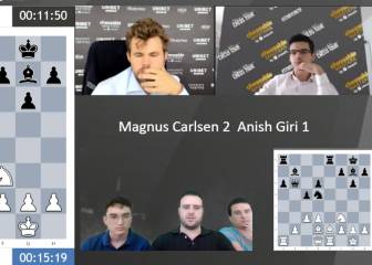 Carlsen gana el primer asalto y mañana podría ser campeón
