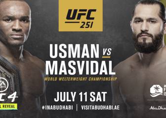 Oficial: Masvidal se enfrentará a Usman por el título en el UFC 251