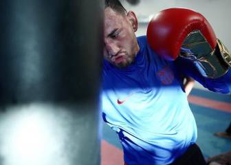 Holloway preparó su revancha en la Fight Island por Zoom