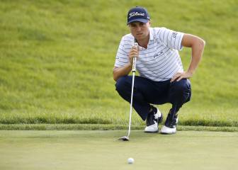 Thomas lidera en un tercer día aciago para Rahm