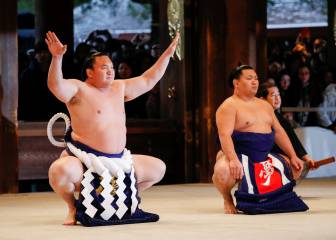 El sumo regresa en Japón pero con límite de público