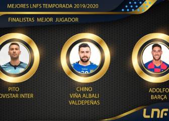 Chino, Adolfo y Pito, nominados por la LNFS a mejor jugador