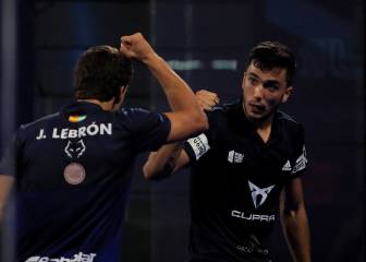 Los globos de 'Bela' examinan la pegada de Lebrón y Galán