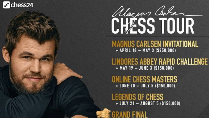 Un Carlsen-Giri inaugura el torneo Leyendas del Ajedrez