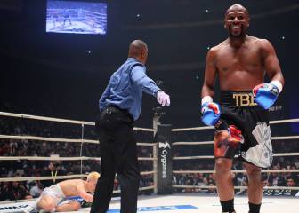 Floyd Mayweather, tentado para otra exhibición en Japón