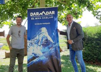 Unzué y Paniego, unidos en la lucha contra la ELA