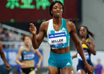 Miller-Uibo, oro olímpico en 400, marca 10.98 en los 100m