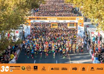 La media maratón de Valencia, cancelada