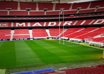 El España-Classic All Blacks en el Wanda, el 8 de mayo de 2021