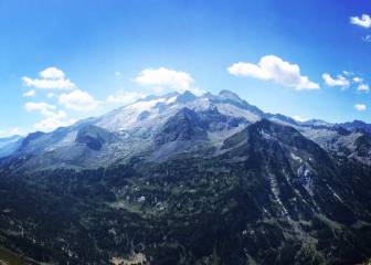 Una montañera muere por una caída en el pico Aneto