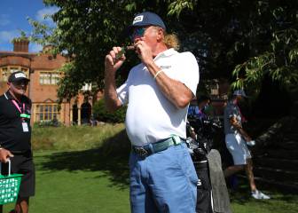Miguel Ángel Jiménez y el ritual del puro en el campo