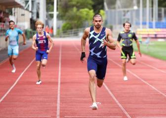 Bruno Hortelano reaparece con récord de España de 150 metros