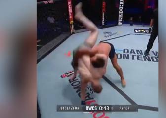 Se le dislocó el brazo en una caída y ya pasó a la historia de la UFC