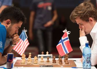 Nakamura somete a Carlsen en el primer asalto de la Gran Final