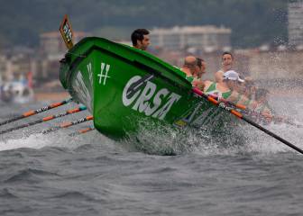 Hondarribia gana la primera jornada en Zarautz