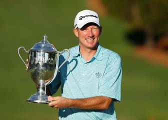Herman, el golfista al que Trump da suerte, gana el Wyndham