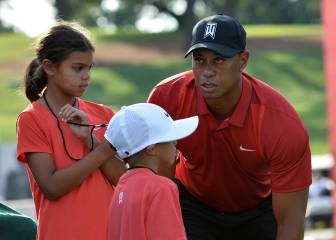 El hijo de Tiger gana un torneo de 9 hoyos con 5 golpes de ventaja