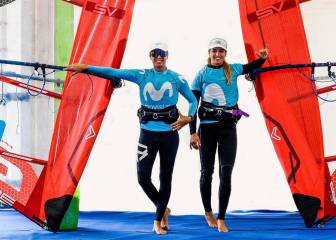 Marina Alabau (7ª) y Blanca (10ª), en el Top-10 a falta de una jornada