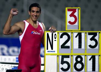 20 años del récord de España de pértiga de Montxu Miranda