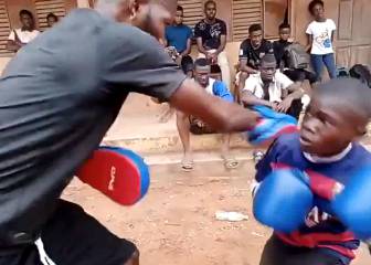 Tiene a medio mundo perplejo: el entrenamiento de este boxeador de solo 10 años