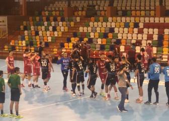 En la segunda parte en Cuenca se desplomó el Cantabria Sinfín