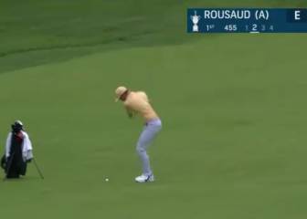 Un amateur español juega su primer US Open y en el primer hoyo sucede esta salvajada