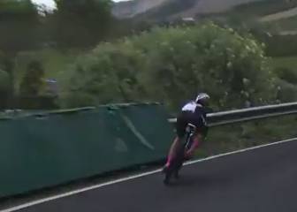 El drama hecho caída: iba a ganar el oro mundial y sufrió este terrorífico percance