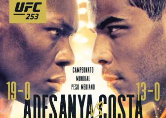 UFC 253: horario, cartelera, TV y cómo ver Adesanya - Costa