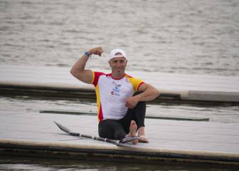 Medalla para Juan Valle en Paracanoe en la Copa del Mundo