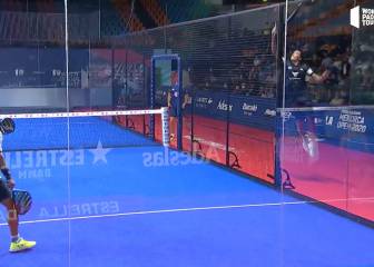 Lo nunca visto en el pádel: golpeo de locura en el Open de Menorca