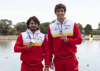 Los olímpicos Cubelos-Peña, bronce en Szeged