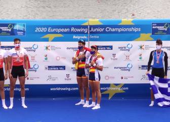 Éxito del equipo español juvenil de remo en el Europeo