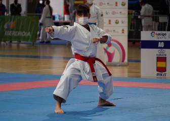 Sandra Sánchez, a tope también con la mascarilla