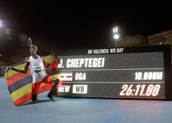 Joshua Cheptegei destrona a Bekele en Valencia
