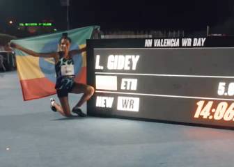 Gidey bate el récord del mundo del 5.000 en Valencia