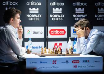 Magnus Carlsen pierde una partida clásica dos años después