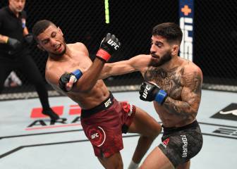 Topuria maravilla en su debut en la UFC tras maniatar a Zalal