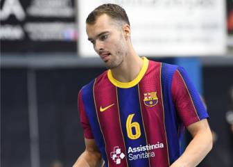 El jugador del Barça Casper Mortensen, positivo en COVID-19