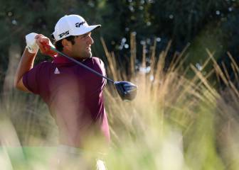 Jon Rahm ataca el uno en territorio Tiger Woods