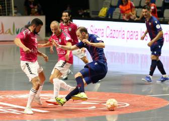 Tres positivos granotas aplazan el Levante-Jaén de fútbol sala