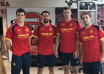 Los Dujsebaev, Ariño, Corrales y Fernández, bajas en España