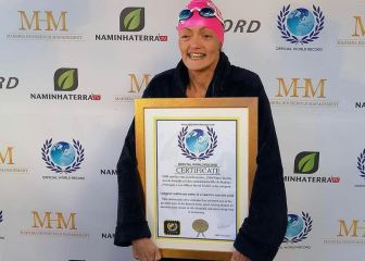 Récord de piscina estática por nadar ¡31 horas! contracorriente