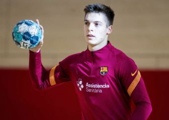 Domen Makuc, baja en el Barça por su positivo en COVID-19