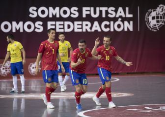 España contra Letonia el 8 de diciembre en Las Rozas