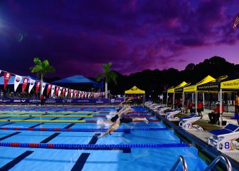 Cielos de película en el Abierto de EE UU de natación