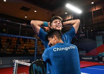 La lesión de Lima asegura el título de Chingotto y Tello