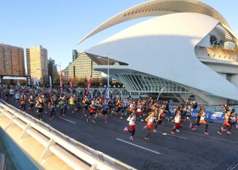 Las mejores imágenes del Maratón de Valencia