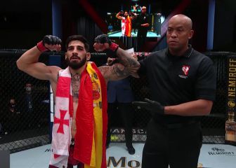 Topuria, el destructor: noquea a Jackson en 138 segundos