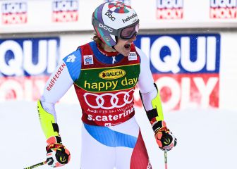 Marco Odermatt gana en el gigante de Santa Caterina