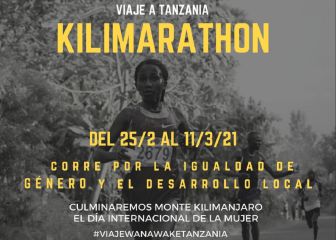 Martín Fiz lidera el Kilimanjaro Marathon por la igualdad de género